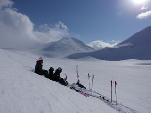 Ski touring Abisko Riksgränsen Björkliden