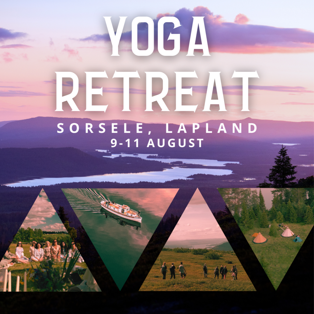 Yoga retreat i Sorsele 9-11 august